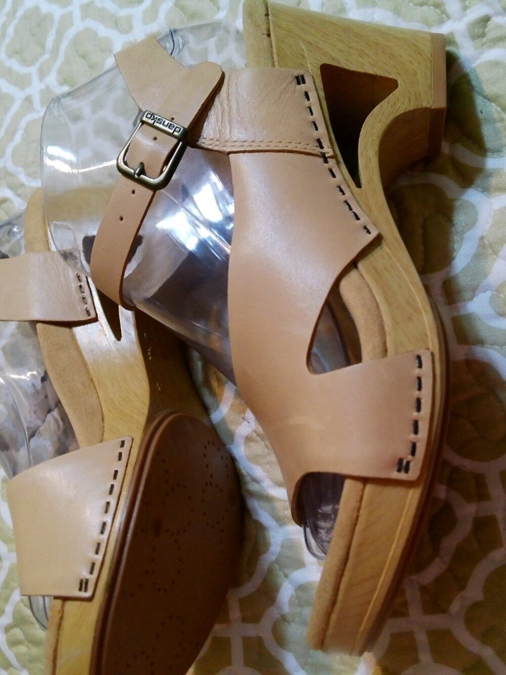 DANSKO TAN SANDALS SIZE 38 GREAT CONDITION - Picture 8 of 8